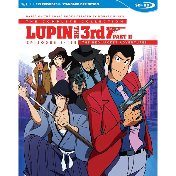 Amazon.com: Lupin the 3rd: Part 1 TV Series [Blu-ray] : Richard